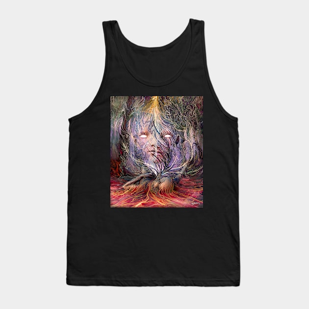 "Hyper Decompression" Tank Top by silviovieiraart